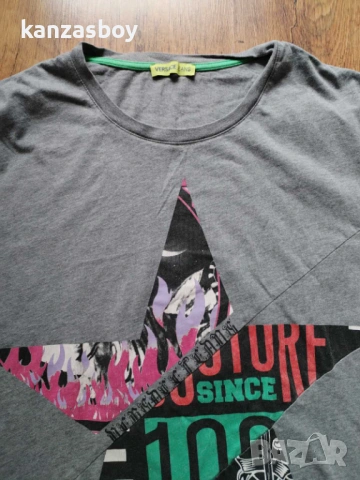 versace jeans - страхотна мъжка тениска 2XL, снимка 2 - Тениски - 53905189