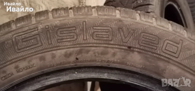 Продавам 2 броя зимни гуми 205.55.16 на 1 сезон дот 2019 Gislavd , снимка 3 - Гуми и джанти - 52787310