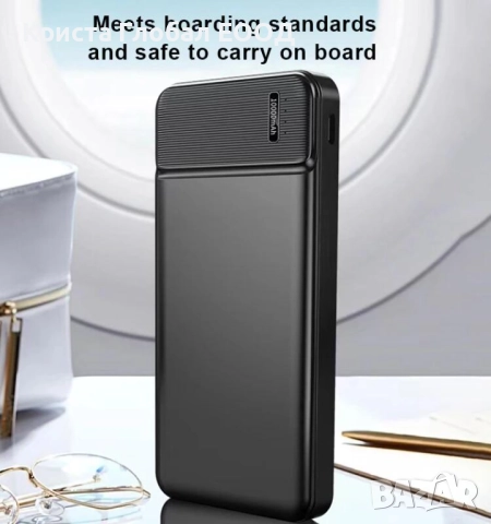 Преносима батерия Power Bank Q6 – 10000 mAh, Slim дизайн, USB-C / PD, снимка 16 - Външни батерии - 51709538