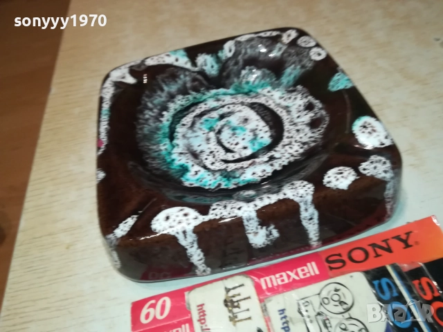 ПЕПЕЛНИК-ГОЛЯМ КЕРАМИКА 0111252021, снимка 9 - Антикварни и старинни предмети - 52258436