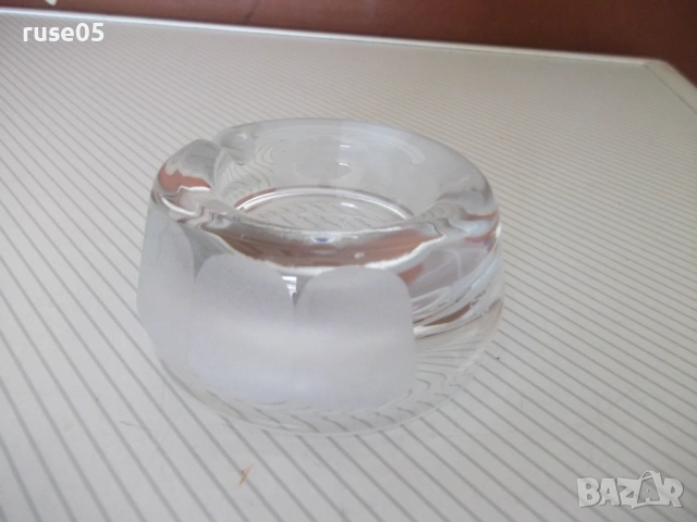 Пепелник стъклен, снимка 3 - Колекции - 54258348