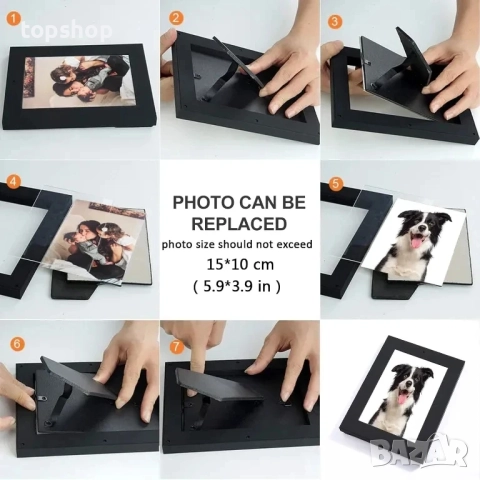 Фото рамка със скрита камера Nevarde, снимка 3 - Комплекти за видеонаблюдение - 51637859