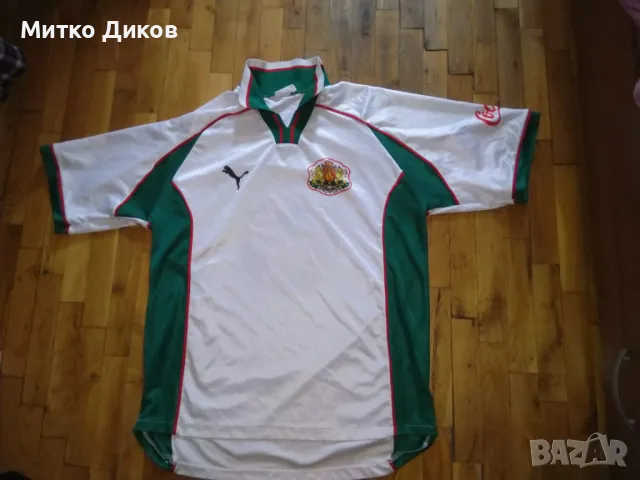 България футболна тениска маркова на Пума1996г. размер ХЛ