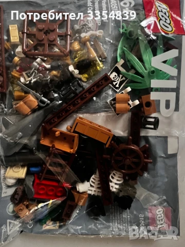 LEGO Pirates and treasure add on VIP pack🏴‍☠️, снимка 3 - Конструктори - 51303244