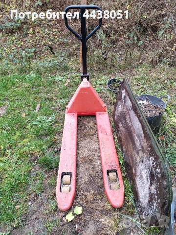 Количка -палетна почти нова, снимка 2 - Други машини и части - 52743950