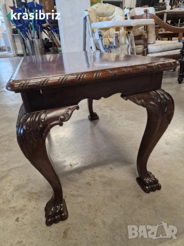 Масивна Холна Маса-тип "Чипендейл"-внос от Германия!, снимка 5 - Маси - 54108123