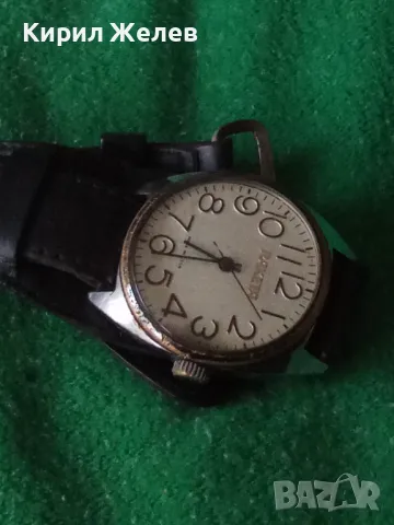 КЛАСИЧЕСКИ МОДЕЛ МЪЖКИ ЧАСОВНИК RAKETA MADE IN USSR УНИКАТ СТАР РЯДЪК 33247, снимка 13 - Мъжки - 38712653