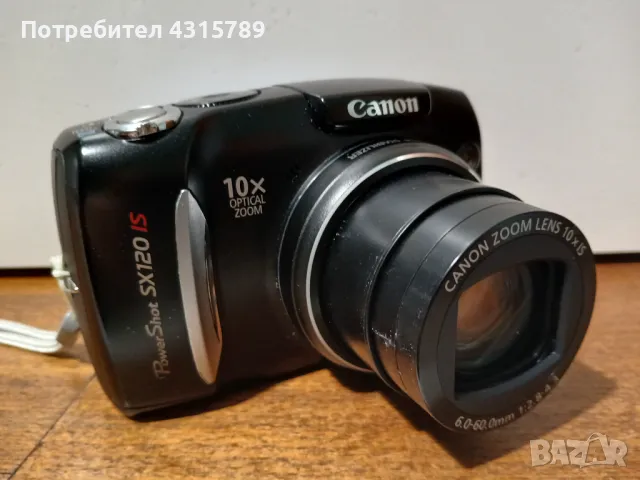  Canon PowerShot SX120 IS, снимка 2 - Фотоапарати - 48225741