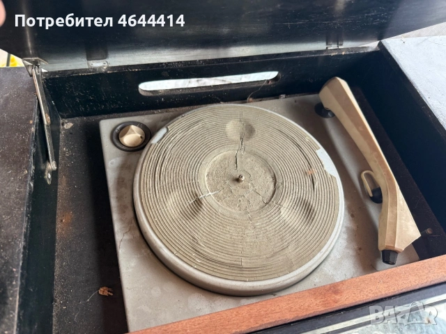 Старо радиограмофон Акорд 102, снимка 4 - Други - 53347594