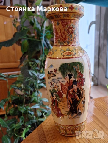 Нова китайска керамична ваза, снимка 5 - Вази - 53468332