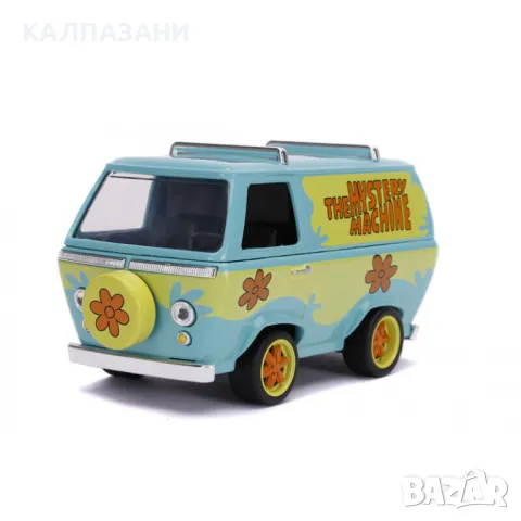 Scooby Doo Mystery Van Shaggy & Scooby 1:24 253255024, снимка 2 - Коли, камиони, мотори, писти - 49057184