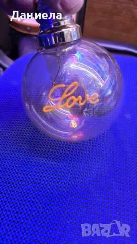 Коледна LED декоративна крушка с фигура – Елха / Love – Топъл празничен акцент за дома и подарък, снимка 6 - Декорация за дома - 52628336