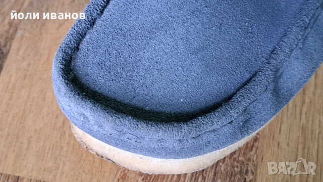 Clarks originals-кожени със суров каучук подметка 46 номер, снимка 7 - Маратонки - 54089908