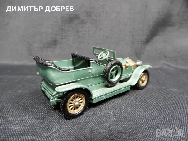 СТАРА РЕТРО МЕТАЛНА КОЛИЧКА ROLLS ROYCE MATCHBOX MOY ENGLAND, снимка 4 - Колекции - 50154147