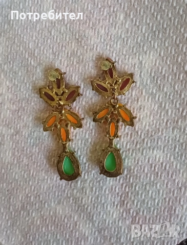 Дамски обеци, снимка 2 - Обеци - 53657461