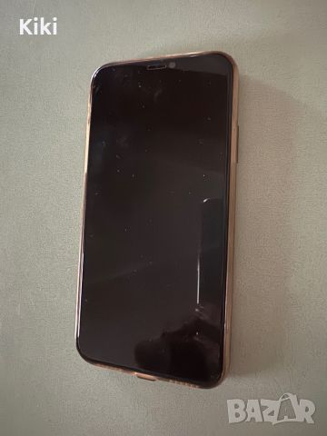 iPhone X  с тъмен протектор и аксесоари, снимка 1 - Apple iPhone - 45317243