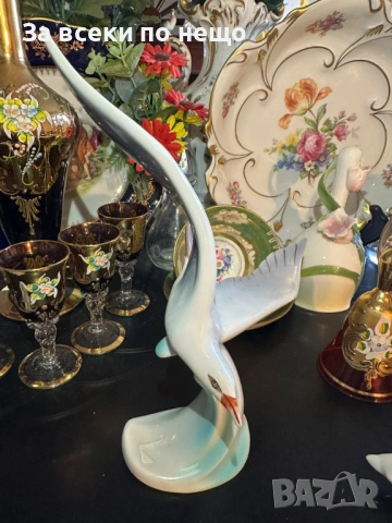 Hollóháza Hungary  Circa 1960 “ Гларусът” Код P1932, снимка 9 - Декорация за дома - 53731490