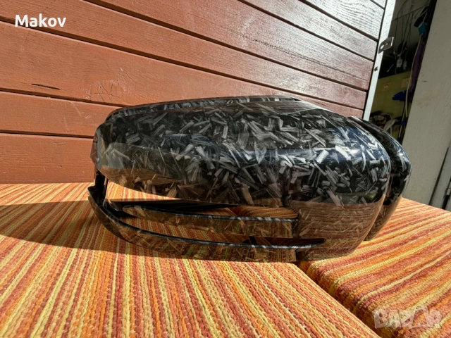 Капаци за огледала Кован Карбон мерцедес w204 w212 c207 w221 mercedes, снимка 4 - Части - 53727404