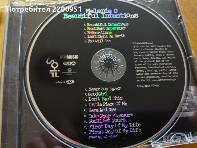 MELANIE C, снимка 5 - CD дискове - 45484653