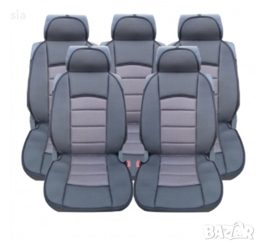 Калъфи за кола, тапицерия от 5ч., за Ford S-Max, C- Max, VW Toran, Sharan, Toyota