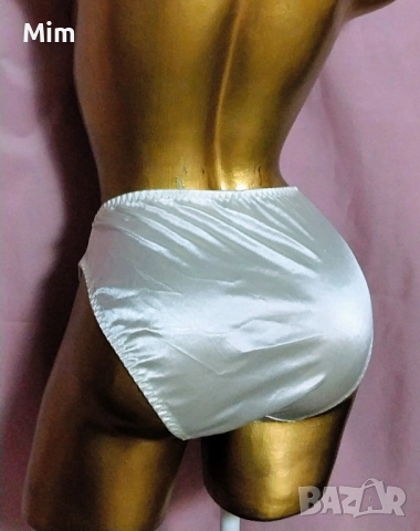 After Eden L Бяла сатенена бикина с дантела , снимка 4 - Бельо - 52450710