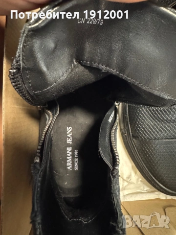 Боти Armani Jeans , снимка 2 - Дамски боти - 53895179