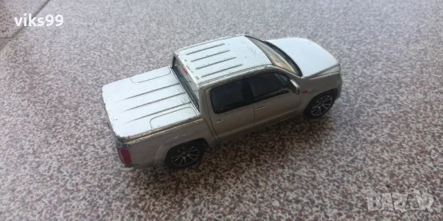 VOLKSWAGEN AMAROK Bburago - Мащаб 1:43, снимка 4 - Колекции - 48209670