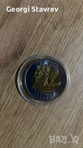 Ватикана 2 Евро -2002, снимка 2 - Нумизматика и бонистика - 53376988