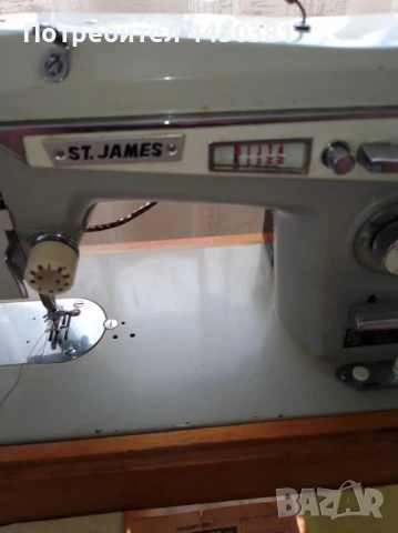 Старинна преносима електрическа работеща Японска шевна машина, снимка 2 - Антикварни и старинни предмети - 50570226