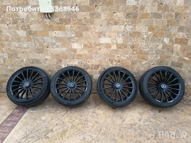 Джанти Mercedes 20" 5x112 с гуми Мишелин, снимка 2 - Гуми и джанти - 54086739