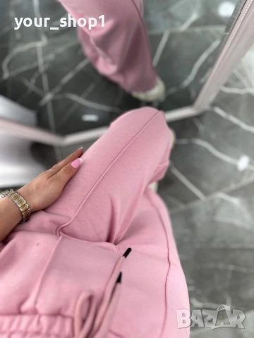 Дамско долнище панталони ватиран модел с широк крачол , снимка 3 - Спортни екипи - 53865718