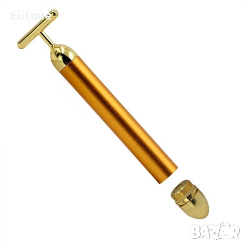 Златен стик за масаж на лицето, снимка 2 - Други - 52888632