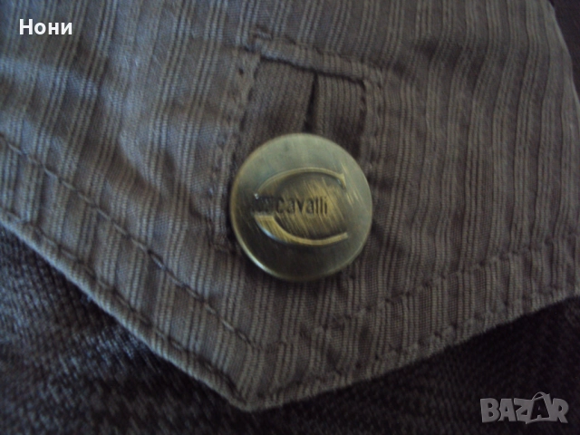 Кафяво сако оригинално на Just Cavalli ръст S, снимка 6 - Сака - 51466070