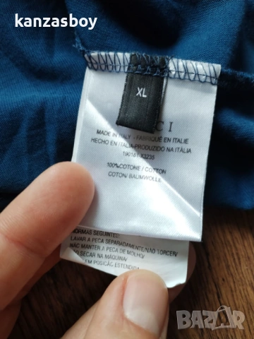 Gucci - страхотна мъжка блуза ХЛ, снимка 7 - Блузи - 53470635