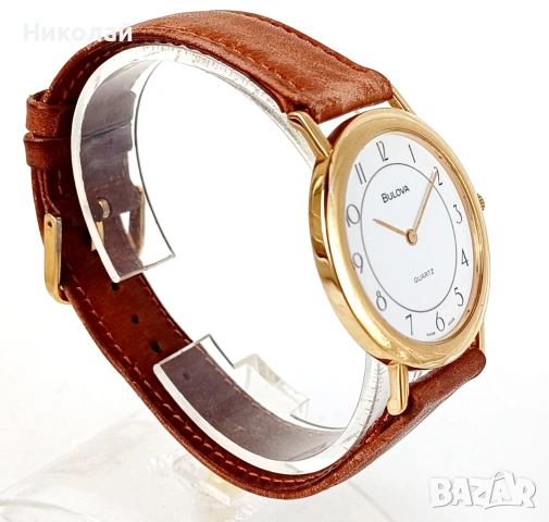Винтидж кварцов часовник Bulova , снимка 3 - Мъжки - 53210212