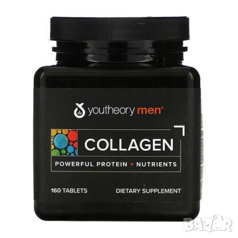 Youtheory Колаген за мъже, 160 таблетки, снимка 1 - Хранителни добавки - 45893957