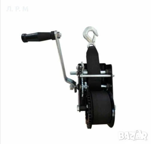 ръчна Лебедка с текстилно въже 3000LBS 1350кг, снимка 3 - Аксесоари и консумативи - 50682717