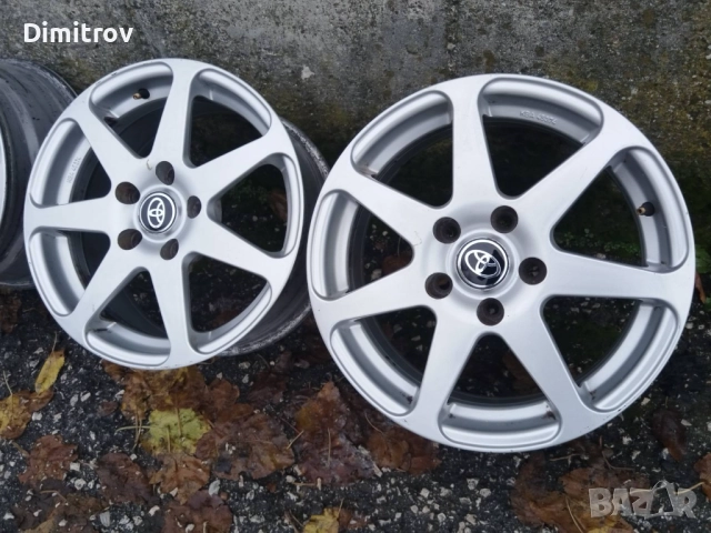 Лети джанти 16 цола 5х114.3 Тойота Toyota, снимка 4 - Гуми и джанти - 51113754
