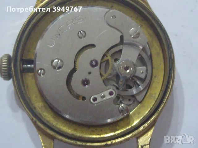 Стар позлатен мъжки часовник., снимка 5 - Антикварни и старинни предмети - 49815952