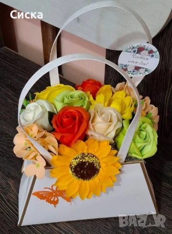 Невероятни свежи чанти👜 със сапунени цветя🍀🌸 