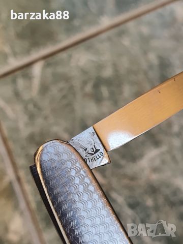 Старо джобно ножче Ножка с Маркировки, снимка 3 - Колекции - 46424117