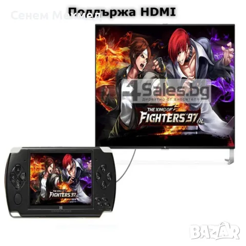 Конзола за игри с 8 GB памет, 4,3 инча дисплей  PSP21, снимка 7 - Други игри и конзоли - 47761390