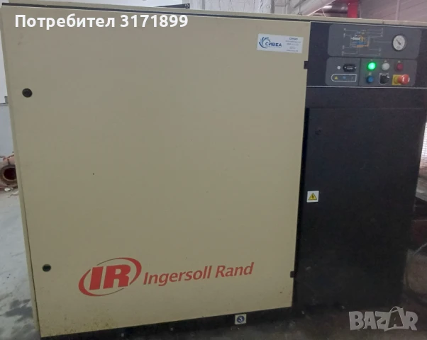 Винтов Компресор Ingersoll Rand UP5-30Kw - 7,5Bar, снимка 2 - Компресори - 51364807
