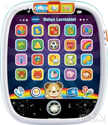 Нов бебешки таблет Vtech със звуци и музика , снимка 4 - Образователни игри - 46817990