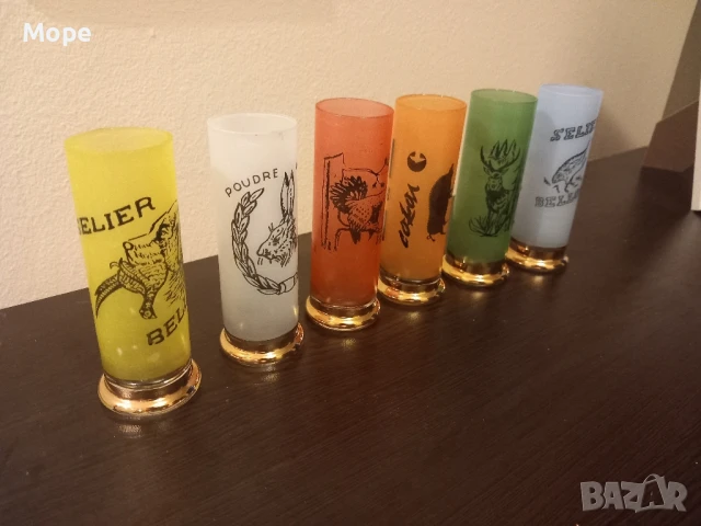 Стъклени ловни чаши патрон, снимка 4 - Чаши - 50813277