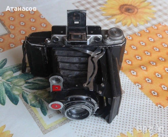 Фотоапарат Москва-2 6/9 формат, снимка 3 - Фотоапарати - 51594693