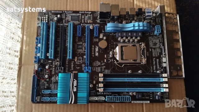 Дънна платка Asus P8H67 Socket LGA1155 CPU+FAN+RAM, снимка 4 - Дънни платки - 53138557