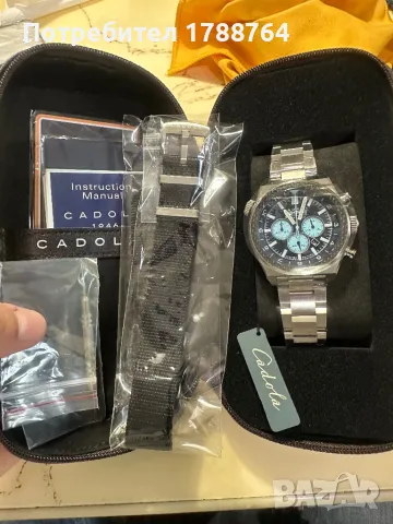 Часовник Cadola Chronograph , снимка 3 - Мъжки - 47134728