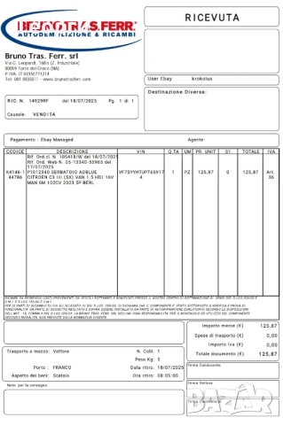 ADBLUE помпа резервоар P1012340 от Citroen C3 2023, снимка 5 - Части - 52677316