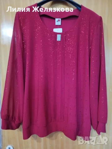 Дамска блуза,официална,ХЛ, снимка 3 - Ризи - 52719037